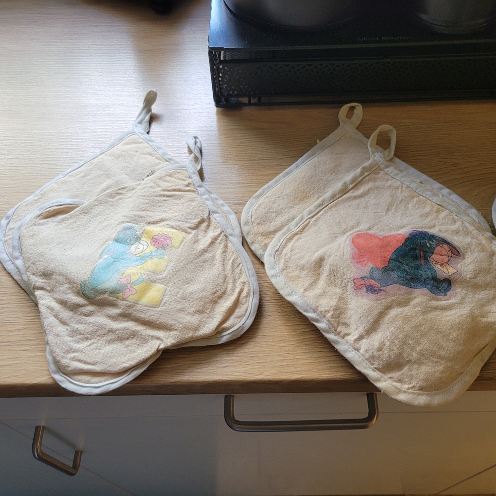 Set of Cartoon Character Pot Holders